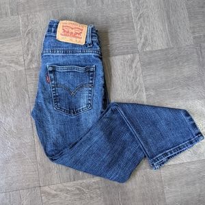 Levi's jeans boys size 8 slim